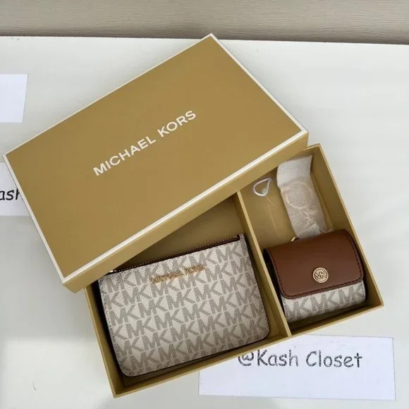 Michael Kors Bags Michael Kors Mk Logo Coin Pouch And Apple